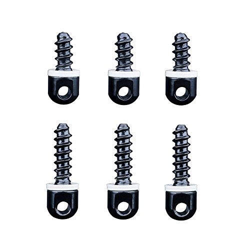 YYHJ Sling Swivel Studs Wood Screw Studs,6PCS Gun Sling Mounting Kit (2)