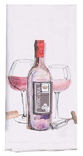 Kay Dee Designs Choice Wine Flour Sack Towel and Terry Towel Set