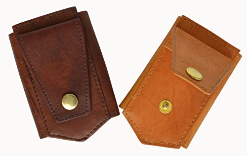 100% Genuine Leather Key Holder Tan #1312CF