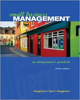Small Business Management Hatten 6th Edition
