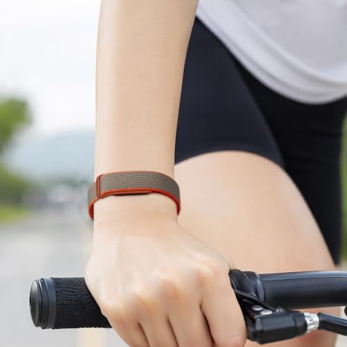 Band for Google Fitbit Air Breathable Adjustable Woven Nylon Wristband for Fitbit Air Screenless Fitness Tracker, Hook & Quick Dry Sport Replacement Strap, Lightweight Comfort Watch Band for Everyday