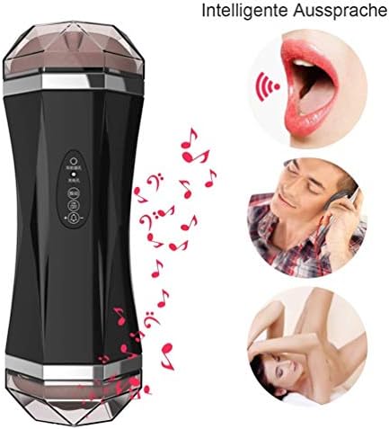 Multi Speeds Japanese Oral Masturabator for Male Six Dolls for Men Toys Male Endless Pleasure Enhancement Exercise Blòw-Jobmachine Lifelike Ass for Men Male Adults Toy Torso Tshirt