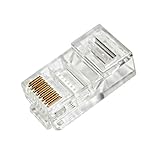 100 Pieces Cat6, Cat5E Crimp Connectors