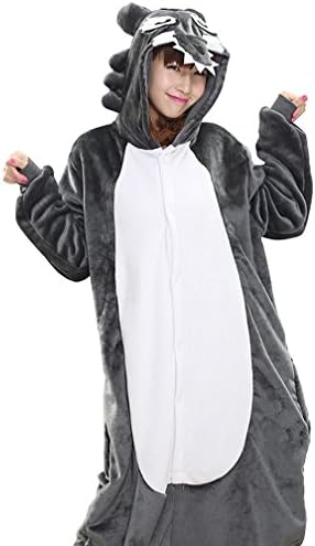 Adstry Cosplay Kigurumi Pajamas Sleepwear Costume Homewear 2-32 Wolf S