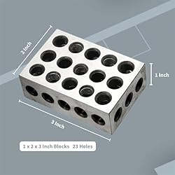 Yunnergo Pair of Ultra-Precision 1 x 2 x 3-Inch