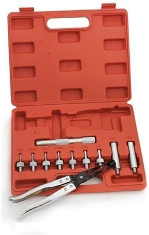 11pc Valve Stem Seal Remover Installer Tool Kit Set Case Removal Pliers Adapters