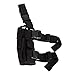 CISNO Tactical Drop Leg Holster, Adjustable Thigh Pistol Gun Holster for Left/Right Handed, Case Bag Pouch for Hunting