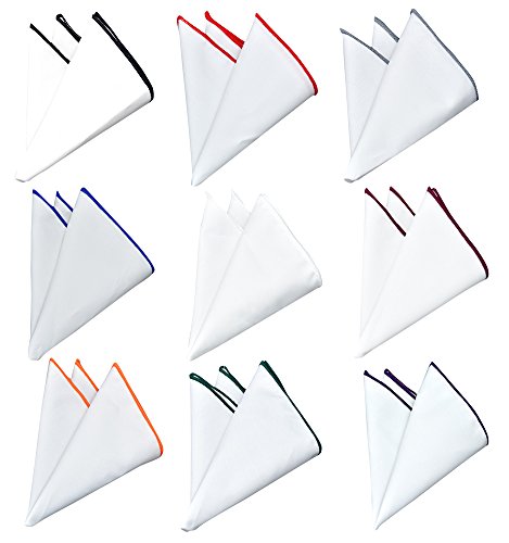 Men s pocket square set hankerchiefs wedding party pack…
