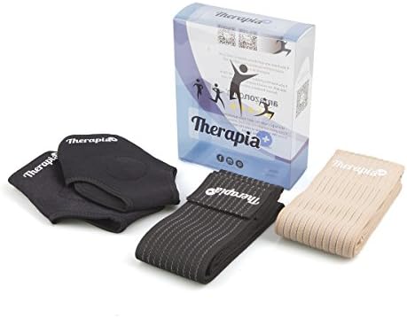 Therapia Plus Ankle Wrap - Compression Wrap Plantar Fasciitis 3 Pairs Ankle Brace for Joint Pain Ankle Support Wrap and Ankle Support