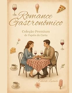 Livro Romance Gastronômico: Coleção Premium de Papéis de Carta