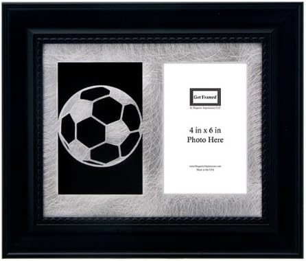 Amazon Co Jp サッカーボールレーザーカットフォトフレームマットボード4 X 6 の写真 おもちゃ