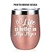 Beach Themed Gifts for Women, Beach Gifts for Women - Birthday, Christmas, Ocean Themed Gifts for Beach Lovers, Friend, BFF, Coworker, Mom, Wife, Girlfriend, Sister - Coolife Wine Tumbler Beach Cup