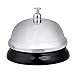 HomeAndDecor Classic Call Bell, 8.5cm Caliber for the Porter Kitchen Restaurant Bar, Service Bell with Black Base (2.36 inch)
