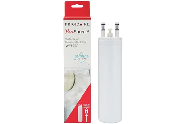 Frigidaire WF3CB Puresource3 Refrigerator Water Filter , White, 1 Count (Pack of 1)