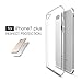 Apple iPhone 7 Plus 55 Clear Case Case Army Scratch Resistant Worlds Thinnest Ultra Flexible Silicone Cover with TPU Bumper Slim Soft TPU Rubber Limited
