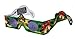 22 Pairs 3D Christmas and New Years Glasses - 13 Different Exclusive Styles -  Flat - 3Dstereo Holiday Eyes(TM)