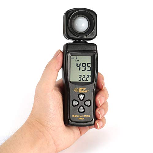 Qewmsg Smart Sensor AS803 Spectrometer Digital Lux Meter Luminance Tester Light Meter