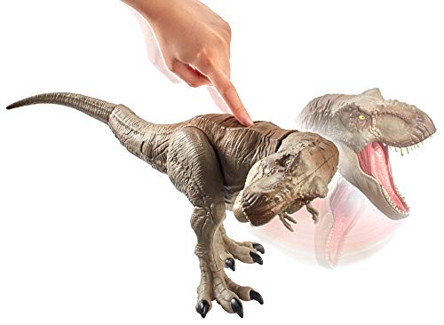 Jurassic World GNH34 - Großer Superbiss-Kampfaction Tyrannosaurus Rex mit realistischen Details, beweglich… – Bild 4