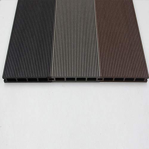 HOME DELUXE - WPC Terrassendielen SAMANA - Hellgrau, 30m² - Inkl. Unterkonstruktion und kompl. Zubehör I Terrassenboden… – Bild 4