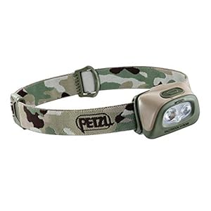 Petzl, Tactikka® +Rgb, Compact En Krachtige Voorlamp, Ideaal Voor Jagen En Vissen, Camo, U, Unisex-Volwassene