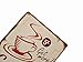 ERLOOD Get More Coffee Cup - Retro Vintage Tin Sign 12