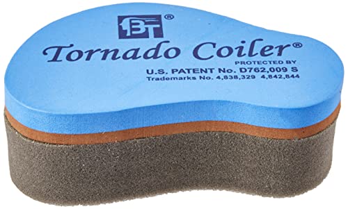 Beauty Town Tornado Coiler Mini Scova Spugna Blu 10 mm (09966), Applica