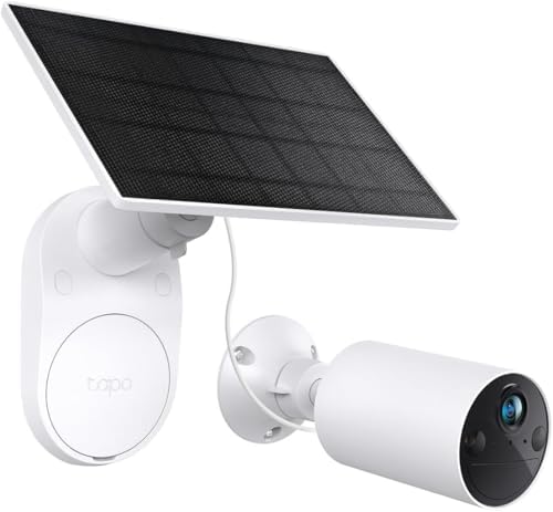 2K Camera Exterieur sans Fil Solaire Detection Personne IA,C410 KIT