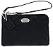 Coach Corner Zip Women's Signature Wristlet Wallet Black
