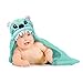 Little Monster Hooded Baby Blanket/Towel (4 More Designs to Choose From) - Unisex Toddler/Baby Blanket & Bath Towel Hoodie