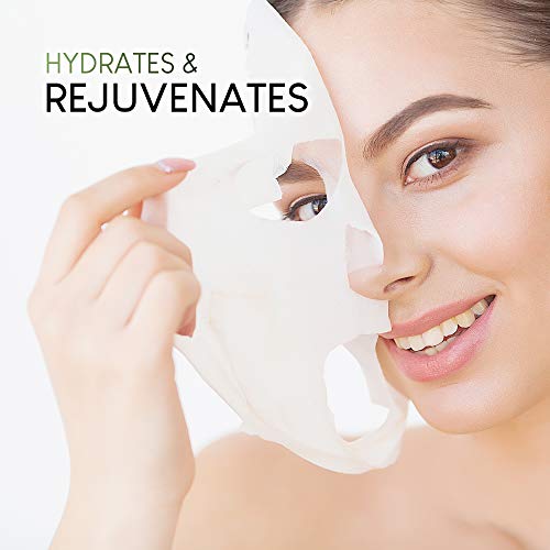 AZURE Hemp & Hyaluronic Nourishing Sheet Face Mask Deeply Hydrating