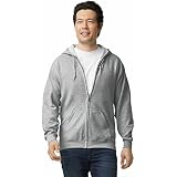 Gildan Adult Fleece Hooded Sweatshirt 2-Pack – Style G18500, Sport Grey, Medium | Brushed Interior, Classic Fit