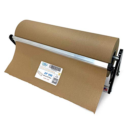IDL Packaging PD100 Paper Roll Dispenser & Cutter for up to 24" Width