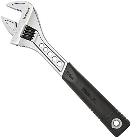 Proferred T06004 Tiger Paw Adjustable Wrench with Padded Handle, Matt, 10"