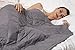 Hypnoser Weighted Blanket 2.0 for Kids,Adults,Men, Women,Heavy Quilt Blanket Providing Calm and Comforting Sleep,Sleep Faster (60