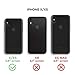 ZVEdeng iPhone X Case, iPhone X Wallet Case, iPhone X Case with Card Holder Slot, Shockproof Leather Credit Card Case Slim for Apple iPhone X/XS (5.8inch)-Black