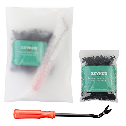 EZYKOO 100pcs Push-Type Retainer for Lexus Toyota Body Clips,Splash Shield Clips 90467-07201 Replacement Fasteners, Quality Nylon Push Rivets with Bonus Fastener Remover - Thumbnail 6