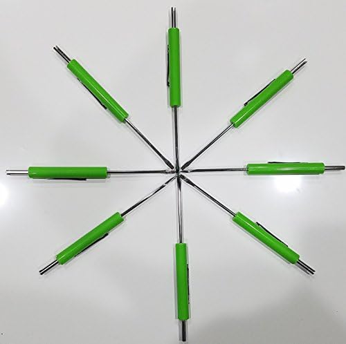 8pc Pocket screwdrivers with tire valve stem tool great gift ideas for under 20 dollars
