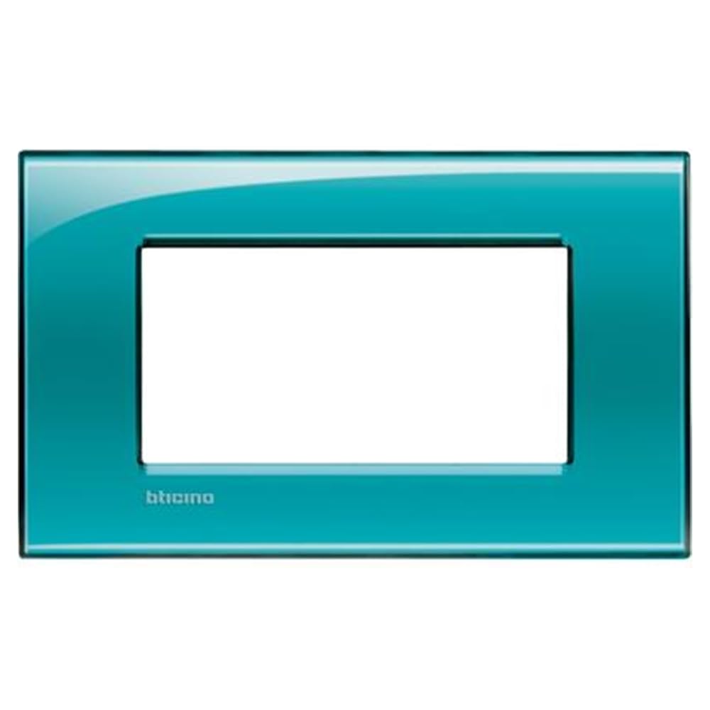 BTicino LIVINGLIGHT lna4804vd – ll-placa 4 m Green Deep