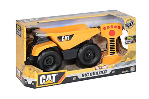 Toy State Caterpillar 9" Remote Control Dump Truck with Lights and Sounds (Styles May Vary)