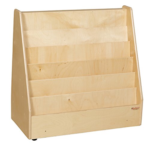 UPC 842207105641, Wood Designs WD35209 Book Storage &amp; Display with Marker Board without Trays, 30 x 30 x 15&quot; (H x W x D)