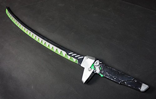OW Genji Sword PVC weapon shine Cosplay Prop - Image 4
