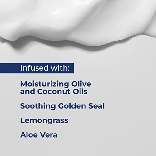 Kiss My Face Fragrance Free Moisture Shave, 4 In 1 Shaving Cream, Cruelty Free And Vegan, With