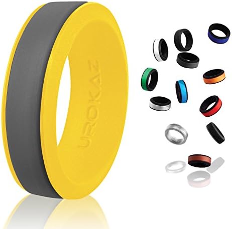 UROKAZ - Silicone Fashion Rings, The Only Ring That Fits Your Lifestyles - Whether You are Single or Married, Ring is Right for You - It is Fashionable, Flexible, and Comfortable