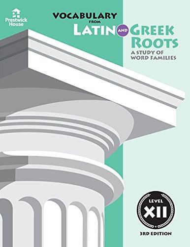 Amazon.com: Vocabulary from Latin and Greek Roots - Level VII