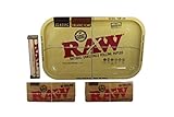 Raw Rolling Tray Bundle with Raw 110mm Roller & Raw King Size Rolling Papers