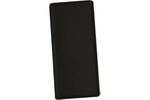 Homoyoyo Rectangular Serving Platter Dinner Plate Farmhouse Style Sushi Plate Black