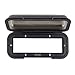 EnrockMarine EMCBK1 Universal in Dash Water Resistant Waterproof Tinted Radio Shield Receiver Cover (Black Base)