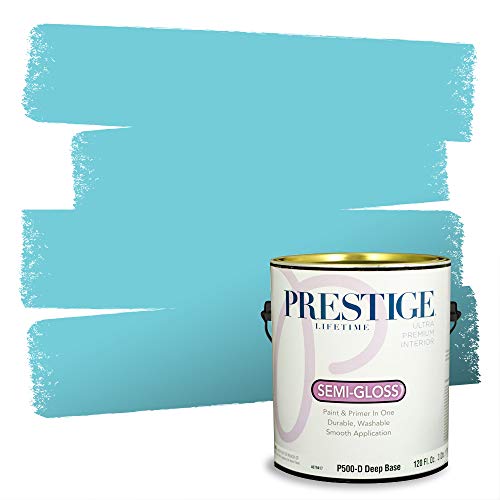 PRESTIGE Paints Interior Paint and Primer In One, 1-Gallon, Semi-Gloss, Compara…