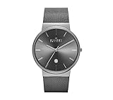 Skagen Men's Ancher Grey IP Mesh Bracelet Watch With Gray Dial