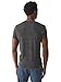 Alternative Men's Boss V-Neck T-Shirt, Eco True Black, Medium